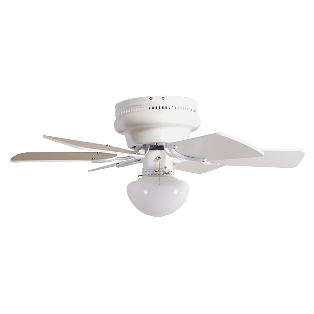 Design House 152991 Atrium Hugger Mount Ceiling Fan 30