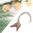 thumbnail image 4 of Unique Bargains 1 Pc Reusable Handbag Strap for Travelling Brown Alloy Polyester, 4 of 5