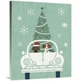 thumbnail image 1 of Global Gallery's 'Holiday on Wheels XIII' By Michael Mullan Stretched Canvas Wall Art, 1 of 4
