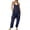 Blue 2, variant on Spaghetti Romper Strap Rompers Beach Vacation Jumpers Casual Summer Outfits Thin Shoulder Strap Romper Playsuits Sleeveless Overalls Romper With Pockets Spaghetti Strap V Neck Coffee XL
