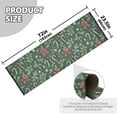 thumbnail image 5 of Yayeee Runner Rug for Bedroom 2'x6' Machine Washable Hallway Non Slip Mat, Christmas Candy Cane, 5 of 8