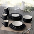 thumbnail image 4 of Noritake Colorwave Graphite 16-Piece Rim Dinnerware Set, Service for 4, 4 of 7