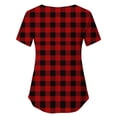 thumbnail image 5 of Bovxnpu Womens Maternity Shirts Maternity Nursing Short Sleeve Striped Daily Wear Top Sleepwear, 5 of 9