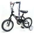 thumbnail image 5 of Chromewheels Road Star 12" BMX Kids Bike EVA Wheels - Black, 5 of 5