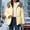 Yellow, variant on iHPH7 Womens Puffer Jacket Overcoat for Women Winter Clothing for Women Warm Coats for Women Winter Parka for Women's Outerwear Casual Outerwear Beige L
