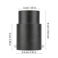 thumbnail image 3 of Telescope Eyepiece Extension Tube Adapter Portable Small 60mm Metal 2 Inch Astronomical Telescope Eyepiece Extension Tube Adapter, 3 of 8