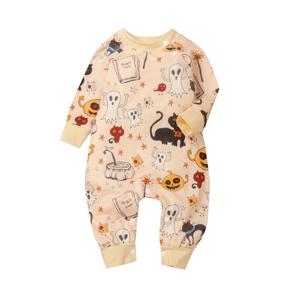 LNMQLPDBS Thanksgiving Toddler Girl Outfit Girls Christmas Outfits Newborn Boy Christmas Outfit Baby Boys Christmas Clothes for Girls 12-18 Months, Yellow 3-6 Months