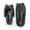 Black, variant on Cute Foldable Bear Shaped EVA Flip Flops, Non Portable Travel Beach Sandals, Lightweight Open Toe Thong Slippers for Indoor Bathroom Outdoor Summer Use Brown 40-41