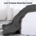 thumbnail image 5 of Gogreen Stuffed Animal Storage Bean Bag Chair Cover (No Filler) For Kids and Adults Pets Dogs Cats Lazy Beds Soft Premium Corduroy Stuffable Bean Bag For Organizing Children Plush Toys or Memory Foam, 5 of 5