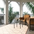 thumbnail image 3 of Safavieh Courtyard Olivia Geometric Indoor/Outdoor Area Rug, Beige/Dark Beige, 4' x 5'7", 3 of 8
