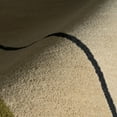 thumbnail image 7 of Rugs USA x Nate Berkus Serge Bordered Wool Cozy Area Rug, 2' 6" x 8', Runner, Serge Tan, 7 of 7