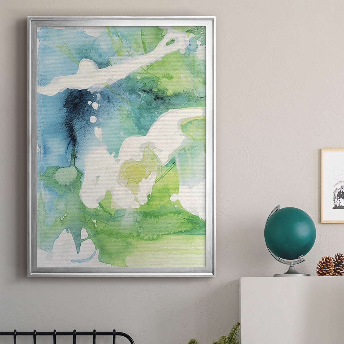 Rising Above I Premium Framed Print, in Gold, Black, or Silver - Ready to Hang