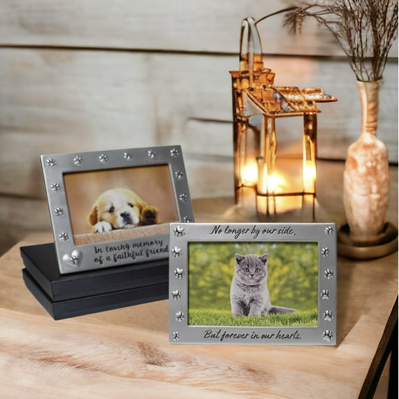 Benton Pet Memorial Frame with Gift Box, Dog and Cat Lover Gift, 2 for Set