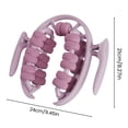 thumbnail image 6 of Rodiuiu Leg Massage Roller Anti-Cellulite Lymphatic Drainage Deep Tissue Therapy Thighs Arm Back Shoulder Muscle Relaxation Massage Tool with 26 Rollers, 6 of 8