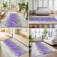 thumbnail image 4 of Area Rugs 5'x7', Purple Grey Abstract Carpet Runner Indoor Outdoor Rugs Home Decor Aesthetic, Gradient Geometric Graffiti Modern Art Non Slip Mats Washable Accent Rug for Living Room Bedroom, 4 of 8