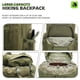 thumbnail image 3 of Mochila de Senderismo y Camping King'sGuard 100L con Sistema Molle, 3 of 7