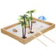 thumbnail image 1 of Mini Beach Accessories Set Zen Garden Kit Home Decoration 28X19X2.8CM Assorted Color Decorative 1 Set, 1 of 5