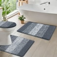 thumbnail image 6 of Ileading Traditional Bath Rug Set 3 Piece Microfiber Washable Bathroom Rug Set, 6 of 10
