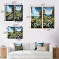 thumbnail image 4 of Designart "Bend in the Countryside River II" Countryside Framed Wall Art Set Of 2 - Green Landscapes Framed Wall Art Set Of 2, 4 of 7