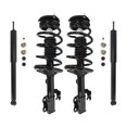 thumbnail image 1 of Transit Auto Front Rear Complete Suspension Shocks Strut and Coil Spring Mount Assemblies Kit for Car 2003 Toyota Sienna Excludes 8 Passenger Handyvan; Production from 1 03 Left Right Side K78M-100140, 1 of 2