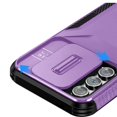 thumbnail image 3 of For Samsung s25 FE Ultimate U Design Hybrid with Camera Window Covering - Purple, 3 of 4