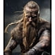 thumbnail image 2 of Costume L'VOW para hombre, cuello de piel vikinga, capa medieval, marrón, 2 of 8