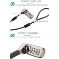 thumbnail image 4 of KAIYANG Cable de seguridad para computadora portátil, cable de 1,9 m, bloqueo para computadora, 4 of 5