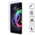 thumbnail image 2 of [2-PACK] For Motorola Edge 20 (2021) [BISEN] Anti Blue Light [Eye Protection] Screen Protector, Flexible Film, Anti-Scratch, Anti-Shock, Shatterproof, Bubble Free, 2 of 5