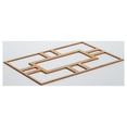 thumbnail image 4 of Ekena Millwork 15 1/2"W x 23 3/8"H x 1/4"T Large Hastings Decorative Fretwork Wood Wall Panels, Alder, 4 of 18