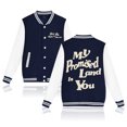 thumbnail image 4 of Josiah Queen Promised Land Logo Merch Varsity Jacket Unisex Fashion Long Sleeve Sweatshirts, 4 of 6