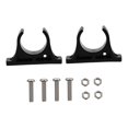 thumbnail image 5 of Raindrops Paddle Snaps for Kayak 1 Pair Rectangle Plastic Paddle Holder Clip Easy Installation Black 2.75x1.57x0.59in, 5 of 8