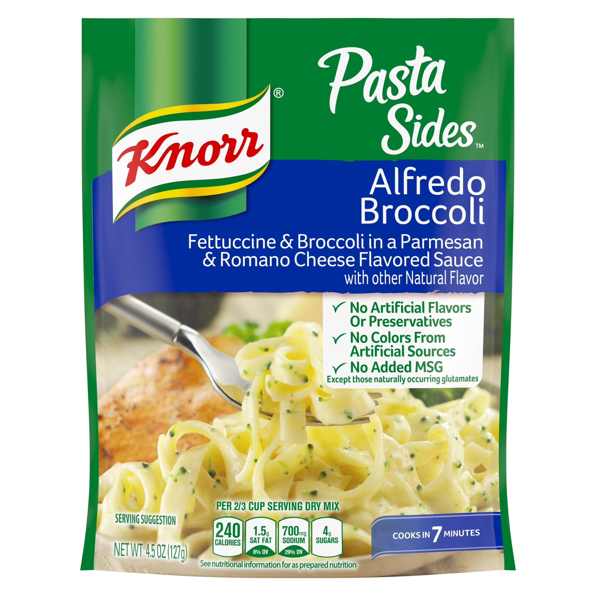 Knorr Pasta Side Dish Alfredo Broccoli 4.5 oz
