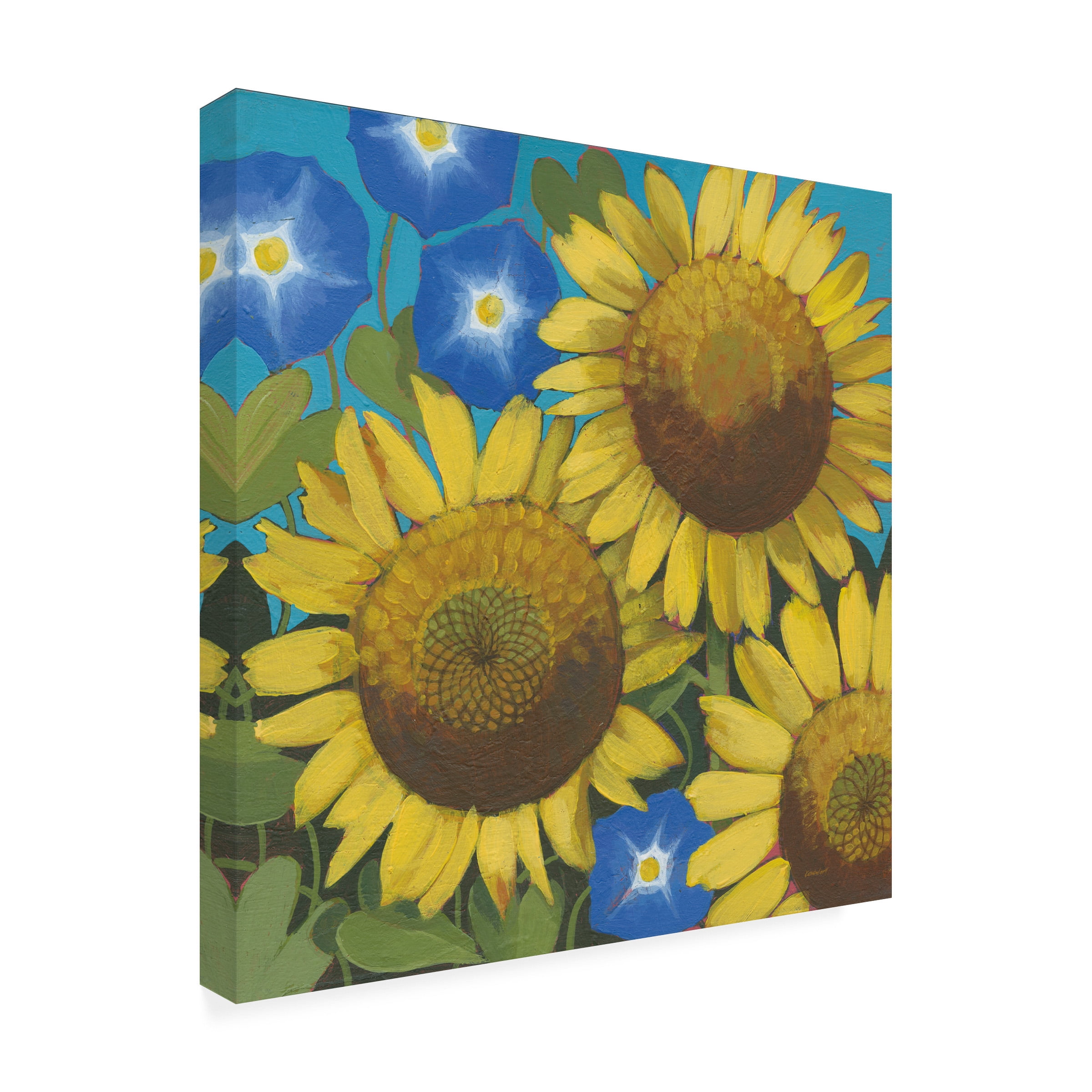 Kathrine Lovell 'Sunflower Time' Canvas Art