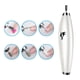 thumbnail image 3 of Set Manicure y Pedicure 6 en 1 Zeta Nails Rotación 360° Eléctrico Recargable, 3 of 3