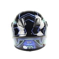 thumbnail image 3 of Casco Para Moto Integral Kids Azul Neón Certificado L, 3 of 4