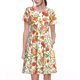 thumbnail image 1 of Disketp Fruits Peach2 para Vestido de Manga Corta para Mujeres, Vestidos de Verano para Mujeres, Casual y Holgado para la Playa, 1 of 6