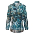 thumbnail image 4 of Retro Country Oil Painting Long Sleeve Blouse Woman Streetwear Casual Shirts Summer Oversize Woman Streetwear Clothing Birthday Present, 4 of 7