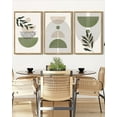 thumbnail image 4 of Drsoum Bohemia Art Modern Prints 16x24in3pcs Natural Framed Bohemain Printing Abstract with Leaf & Sun Lines Decor, 4 of 6