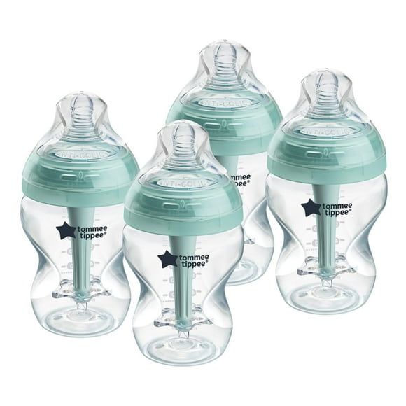 Biberones Tommee Tippee Advanced Anticolic, 260 ml, 0 m+, paquete de 4