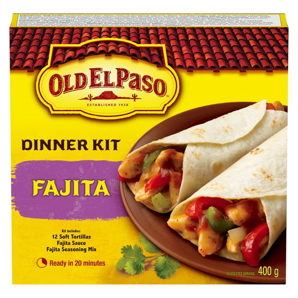 Old El Paso Fajita Dinner Kit, 400 g