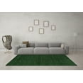 thumbnail image 3 of Ahgly Company Indoor Rectangle Abstract Emerald Green Modern Area Rugs, 2' x 3', 3 of 4