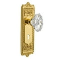 thumbnail image 4 of Nostalgic Warehouse Eadcha_Prv_234_Kh Vintage Chateau Fluted Crystal Privacy Door Knob Set, 4 of 6