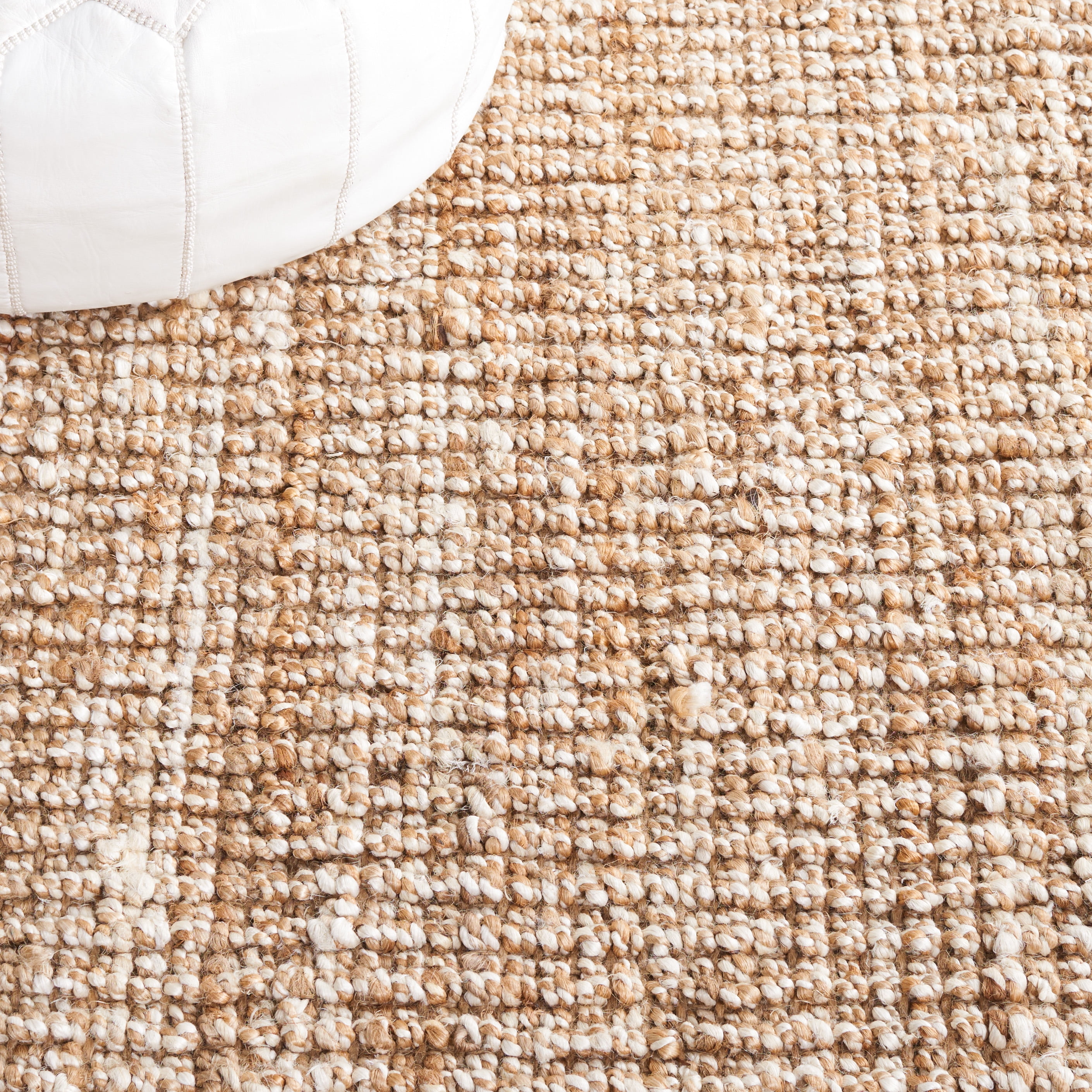 Safavieh Natural Fiber Levi Solid Area Rug, Natural/Ivory, 9' x 12'