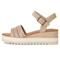 thumbnail image 4 of Sandalia Diana para Mujer TOMS Cuña Metálica Champán 7 cm, 4 of 7
