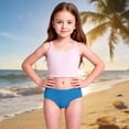 thumbnail image 7 of Tiijoy Girls Swim Shorts Solid Basic Bikini Bottoms Summer Beach Pool Swimwear, Sizes 2-8, 7 of 7