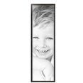 thumbnail image 2 of ArtToFrames 12" x 41" Black Square with Gold Beads Picture Frame, 12x41 inch Black Wood Poster Frame (WOM-5021),  Pack, 2 of 7
