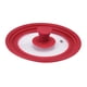 thumbnail image 1 of Tapa universal para sartenes, tapa de vidrio templado para ollas con borde de silicona resistente 24 a 26 a 28CM, 1 of 9