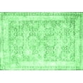 thumbnail image 1 of Ahgly Company Indoor Rectangle Persian Emerald Green Traditional Area Rugs, 7' x 10', 1 of 4