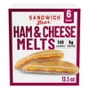 Sandwich Bros. Ham & Cheese Melts, Frozen Pita Sandwiches, 13.5 oz., 6-Count