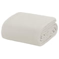 thumbnail image 2 of Collection All Season Thermal Waffle Cotton King Blanket 108"x90" Glacier Grey with Deep Plain Edge Border Durable and Soft, 2 of 3